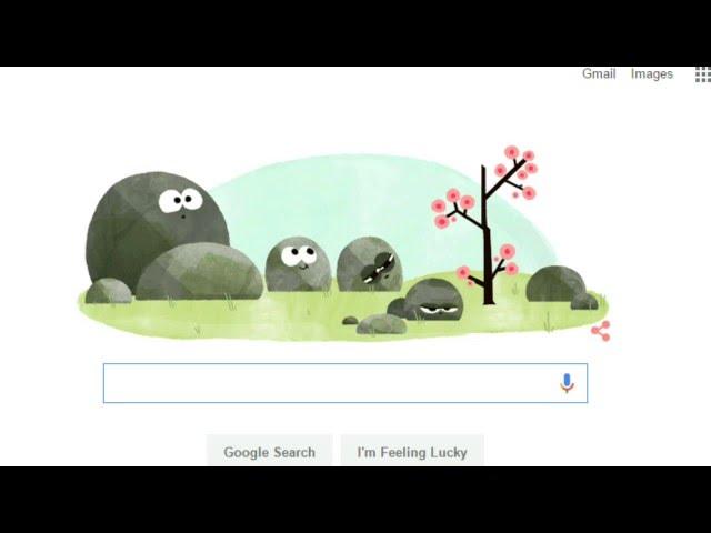 Google Doodle Animation Video - First Day of Spring 2016