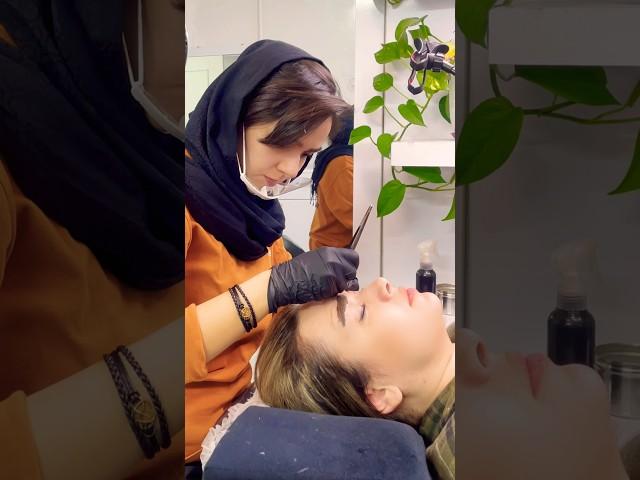 فیبروز ابرو نچرال#فیبروزابرو #میکروبلیدینگ #ابرو #beauty