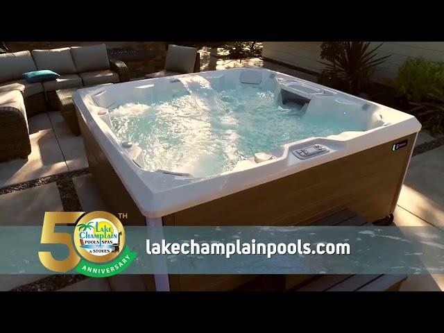 "I love my spa from Lake Champlain Pools."