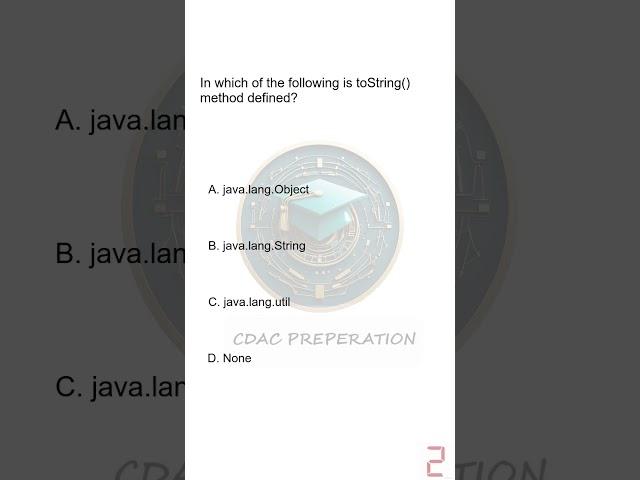 java CCAT CCEE MCQ 10