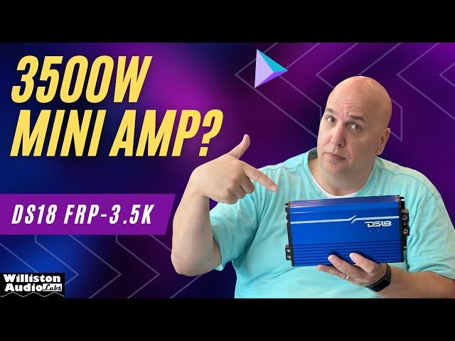 DS18 3500W Mini Monster Amplifier Review and Amp Dyno Test