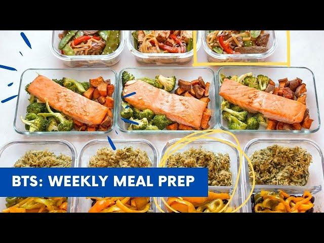 Sunday Meal Prep | Behind the Scenes of my Weekly Prep