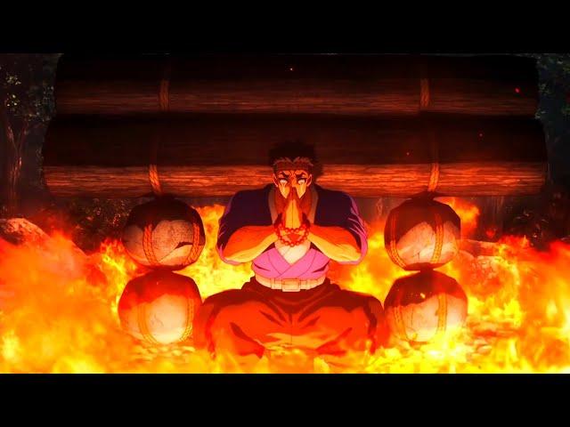 Gyomei Himejima's Fire Training || 4k