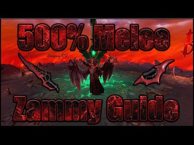 RS3 Zamorak 500% MELEE Guide