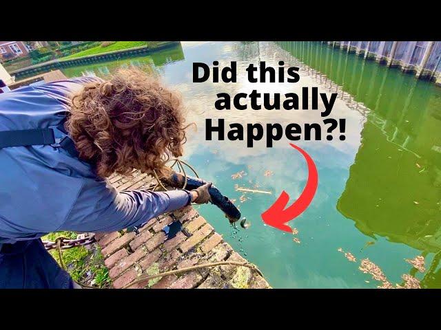 Most Unbelievable Magnet Fishing Catch! (Caught on Film!)