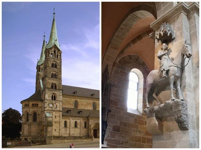 Full review of the Dome of Bamberg. (Bavaria/Germany) Massive and with the spirit of the past inside