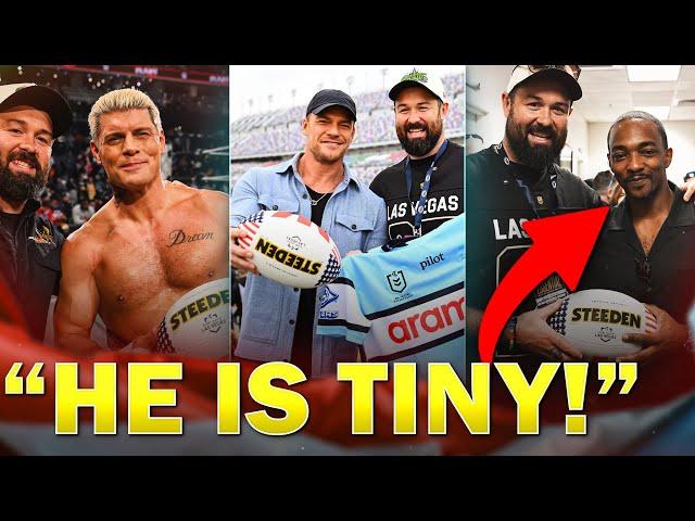 "They Love The Aussie Accent" Aaron Woods Takes Over America | NRL Las Vegas 2025