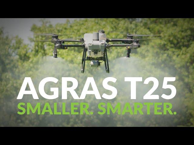 DJI Agras T25 Full Spraying Demo