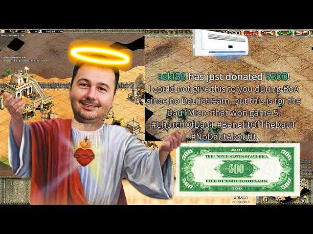 DauT EPIC REACTION to 500 USD Donation