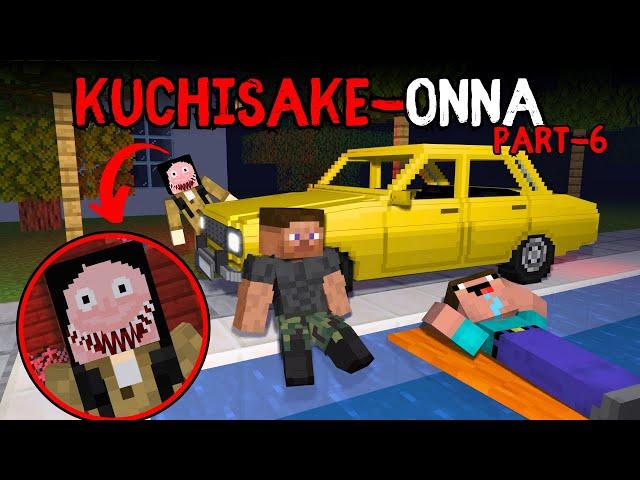 CREEPY MASK LADY in MINECRAFT (PART-6) Minecraft Horror Story