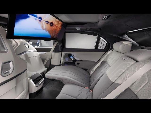 2023 BMW i7 INTERIOR Tour, Theatre Screen & My Modes