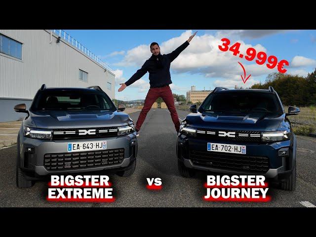 BIGSTER 4x4 Extrême vs BIGSTER Hybride 155 Journey