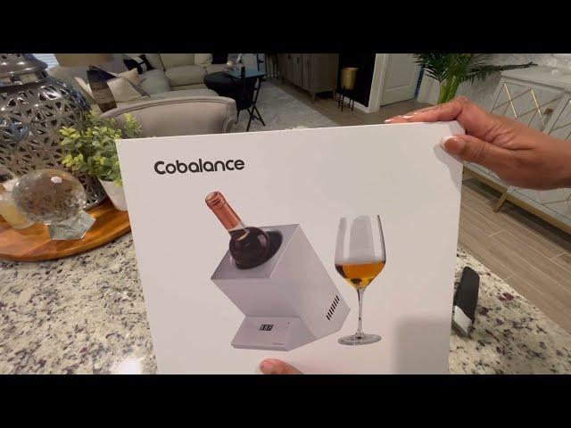 WINE LOVERS!  You Need This Electric Wine Chiller to Keep Your Wines and Champagnes Cold!