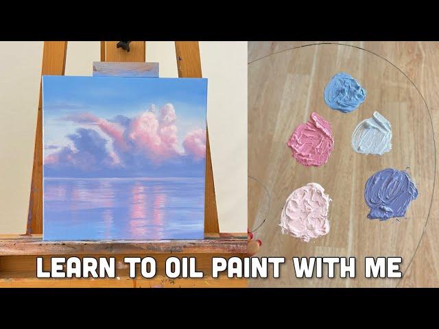 LEARN TO OIL PAINT WITH ME!  | Transitioning from acrylic painting