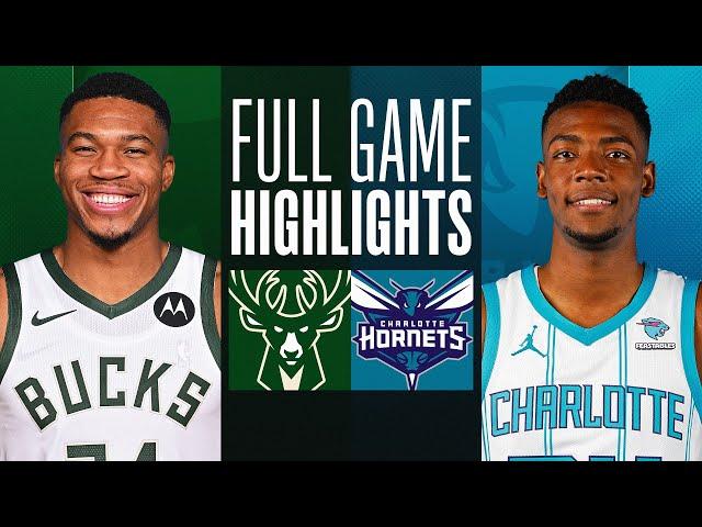 BUCKS at HORNETS | FULL GAME HIGHLIGHTS | February 29, 2024