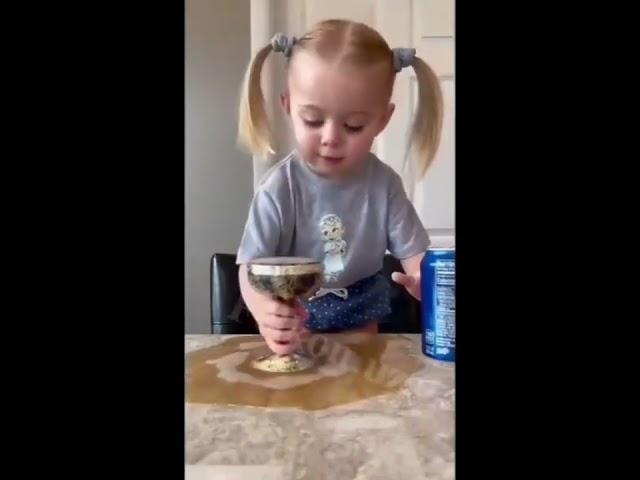 Who has this kind of daughter ‍️? Kimning shunaqa shumtaka qizchasi bor ‍️