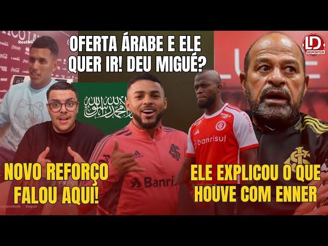 INTER: OFERTA ÁRABE POR WANDERSON! RESPOSTA FOI ESSA | PAIXÃO EXPLICA SITUAÇÃO DE ENNER | ELE FALOU