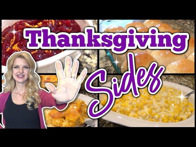 5 Amazing THANKSGIVING SIDE DISHES | Side Dish Recipes | HOLIDAY RECIPES you need for THANKSGIVING!