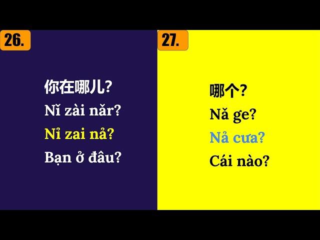 600 CÂU NÓI THÔNG DỤNG TRONG TIẾNG TRUNG