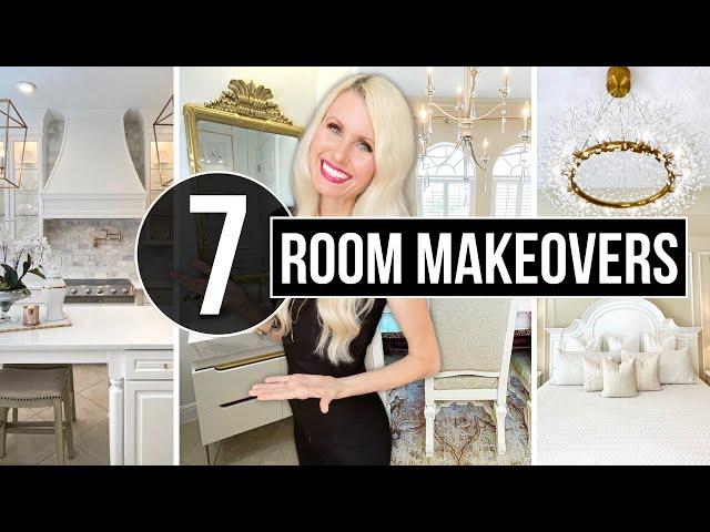 EPIC 7 ROOM HOME MAKEOVER! BEFORE & AFTER ASTONISHING RESULTS!