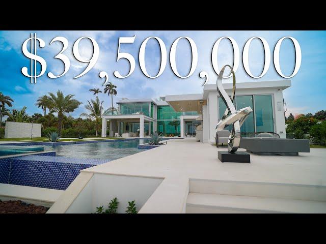 Inside a $39,500,000 MEGA MANSION in West Palm Beach FLORIDA!