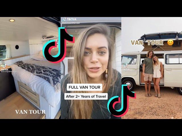 MUST SEE VAN TOURS - AMAZING & EPIC designs! Tiktok Video Compilation #Vantour