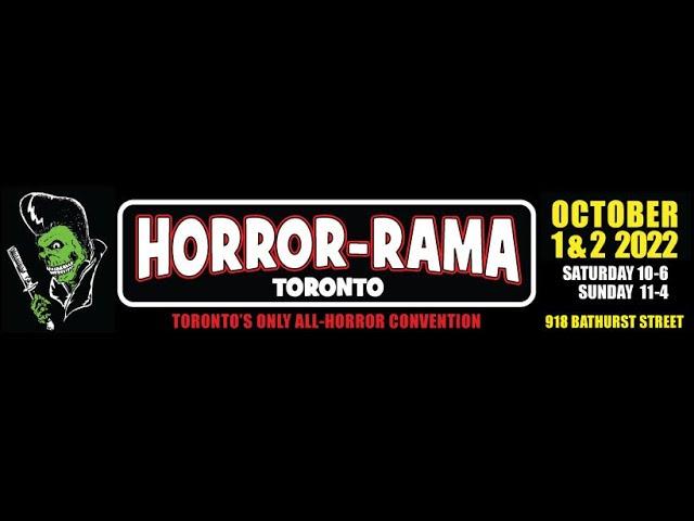 HORROR-RAMA 2022 ~WALK AROUND~ & HAUL!   {A "CREEPY GHOUL VISION" EXCLUSIVE.}