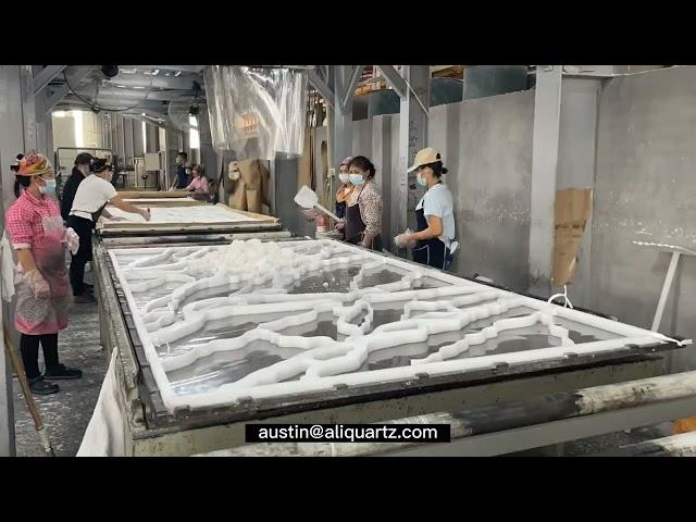 ALI QUARTZ | Manufacturer of Quartz Slab in Vietnam | Calacatta Carrara Surfaces | Marble look Stone