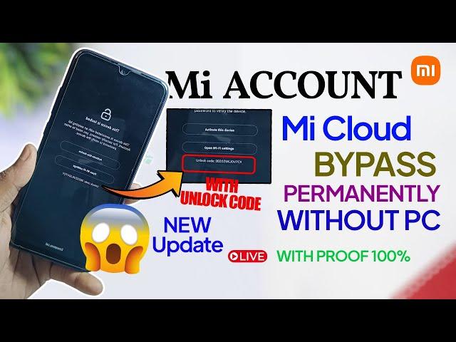 MI Account Remove Permanent Solve *Activate This Device* Mi Account Problem bypass Lock | Without PC