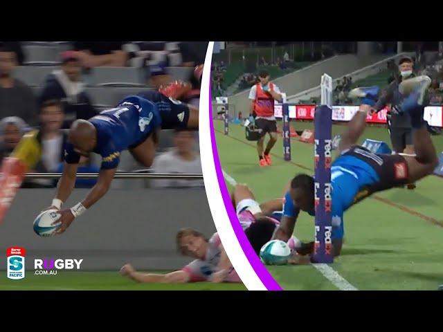 BEST try finishes of the season | Unbelievable acrobatics | Super Rugby Pacific 2022