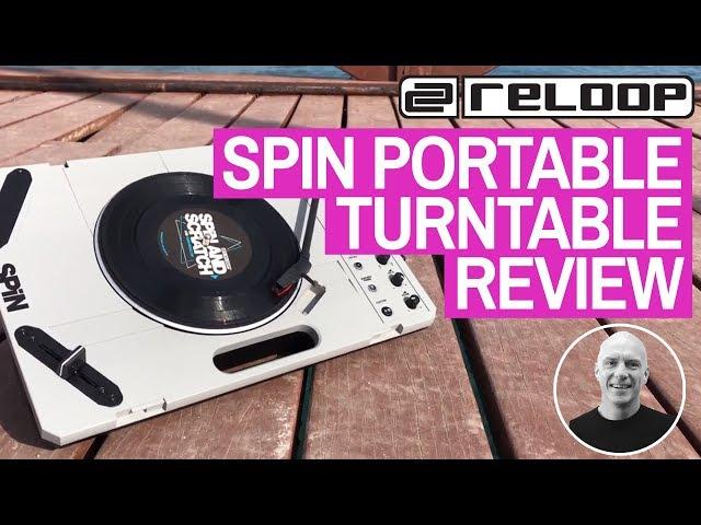 Reloop Spin Portable Turntable Review - Scratch on the go!