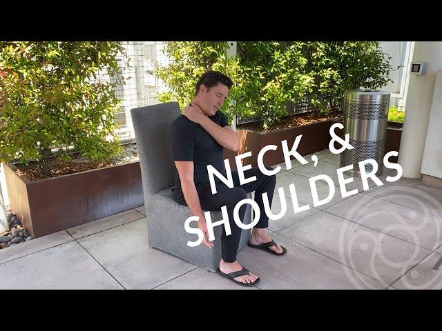 Release neck, shoulder and upper back pain tension (follow along) SMF: Seated Nodding Yes