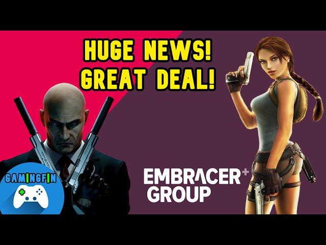 Big News For the Industry | EMBRACER GROUP To Acquire EIDOS, CRYSTAL DYNAMICS, SQUARE ENIX MONTRÉAL