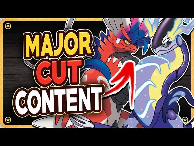 Major CUT CONTENT Found for Pokémon Scarlet and Violet! Cut Pokémon, Items, and More!