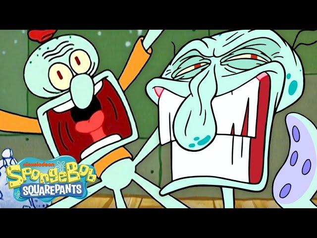 Squidward Acting Out-Of-Pocket for 30 Minutes Straight  | SpongeBob