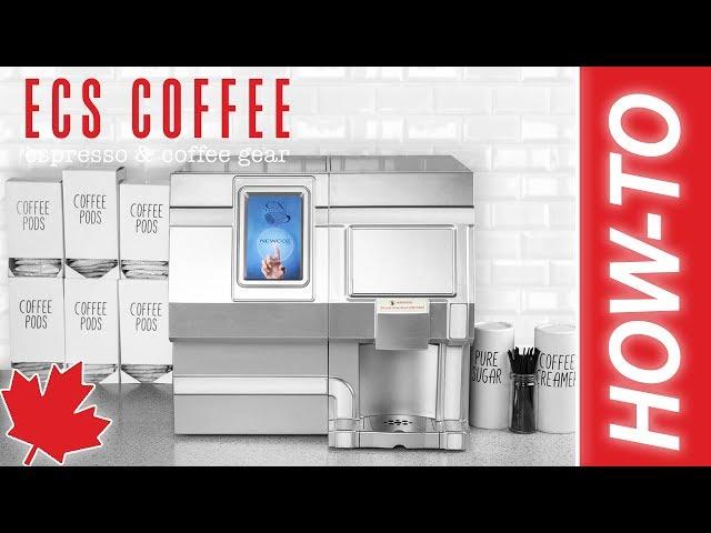 Newco CX Touch Pod Brewer - How To Make Coffee, Mochaccino, Hot Chocolate!