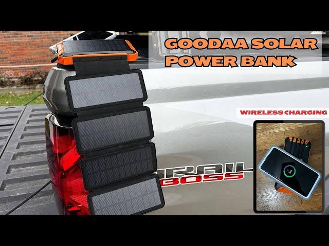 Best Solar Charging Bank of 2024 the GOODaaa Solar Power Bank!