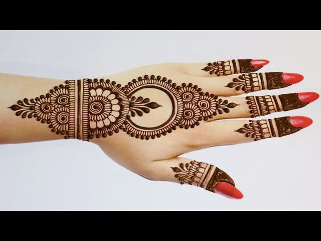 Easy Stylish Mehndi design for Backhand|Simple Mehandi design|Mehandi ka design|Mehndi designs|Henna