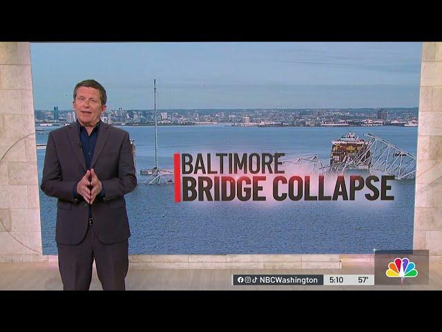 90 seconds between ship's mayday call and Key Bridge collapse | NBC4 Washington