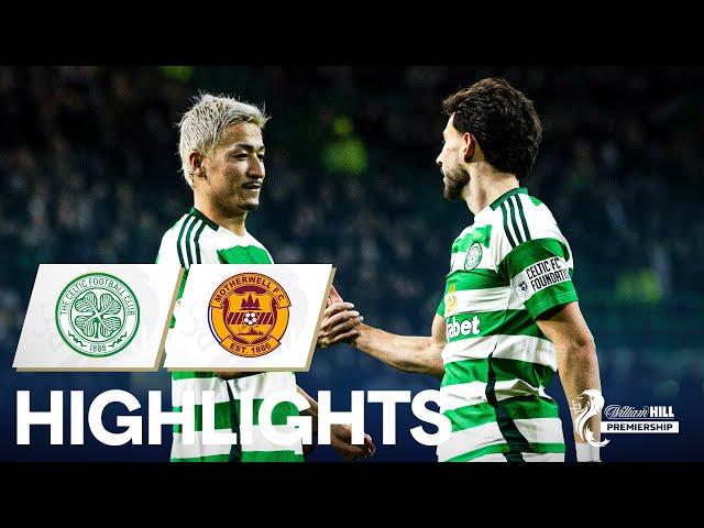 Celtic 4-0 Motherwell | Maeda & Hatate Score As Celtic Extend League Lead | William Hill Premiership