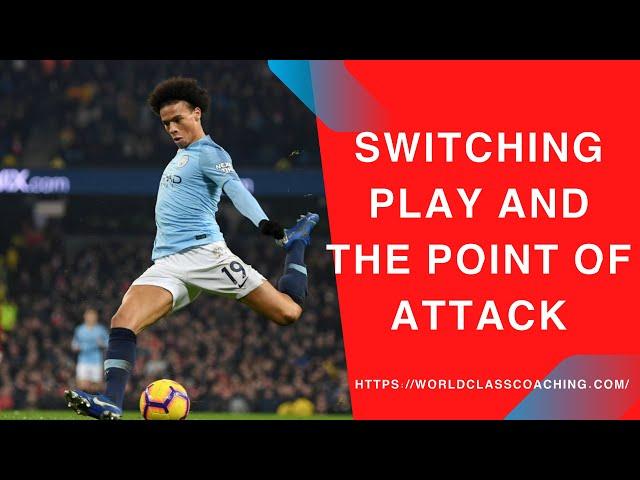 Soccer TRAINING - Switching Play and the Point of Attack - Part 4