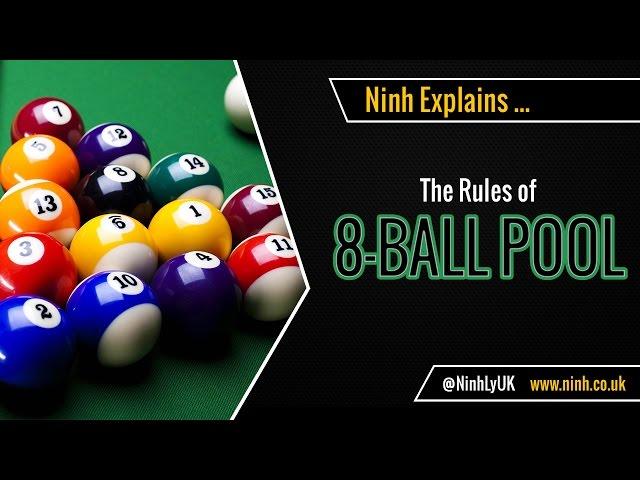 The Rules of 8 Ball Pool (Eight Ball Pool) - EXPLAINED!