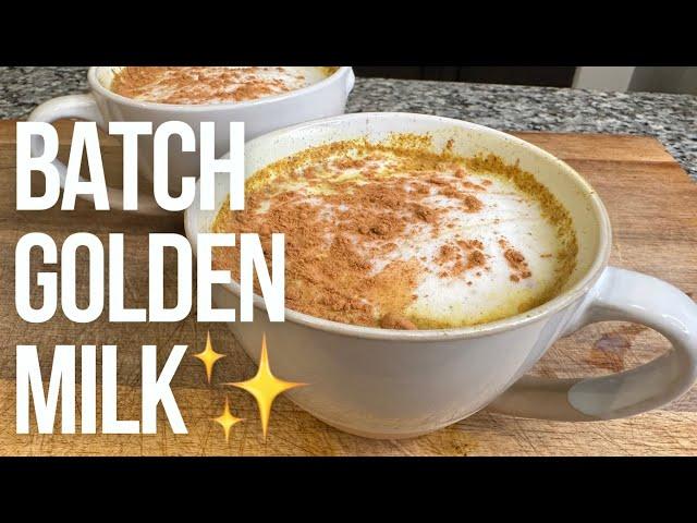 How to Make the Perfect Golden Milk for Better Health, Sleep & MAXIMUM Benefits