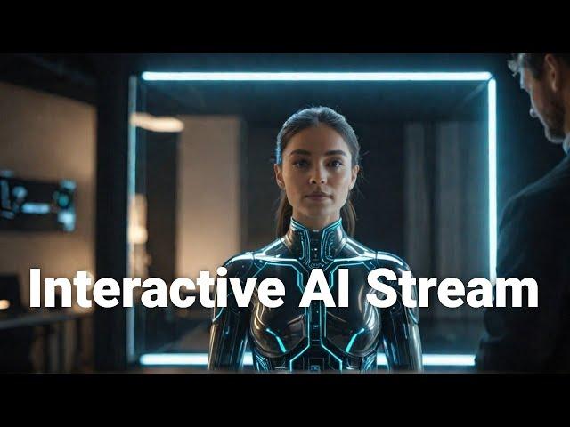 Chat with Artificial Intelligence live on YouTube! #chatgpt #aitube #artificialintelligence #chat