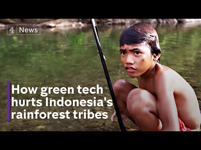 Uncontacted rainforest tribe endangered by race for green tech