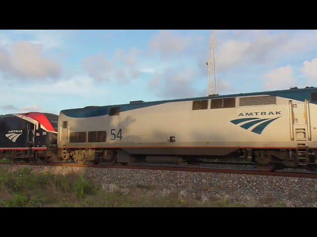 The BEST Amtrak K5LA HORN I've Heard In Months??? Amtrak Train 91 Silver Star By Boynton 1-24-24