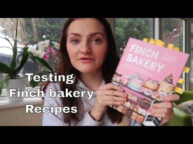 Testing Recipes from the Finch Bakery book! Cookies, blondies and more