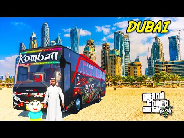 GTA 5 : GOING TO DUBAI IN KOMBAN BUS