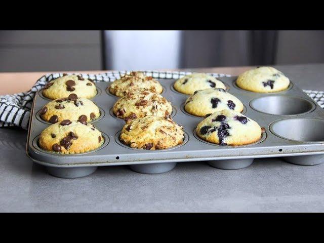 EASY MUFFIN RECIPE | Muffin Base Recipe