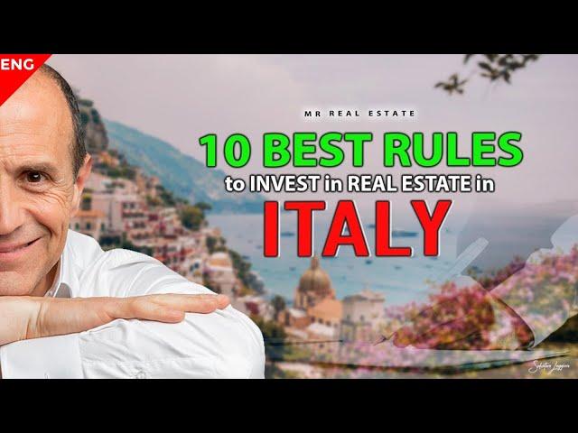 HOW TO INVEST IN REAL ESTATE IN ITALY (TOP 10 RULES) based on my personal experience.